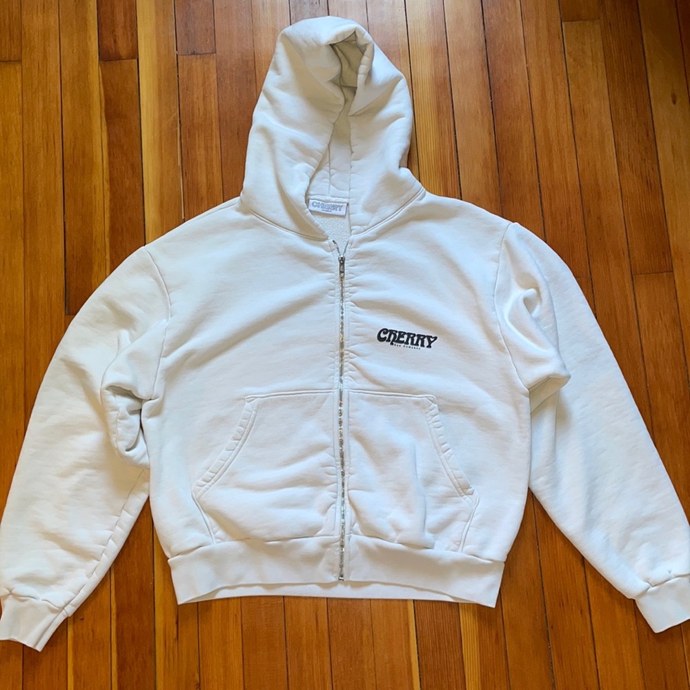 Cherry LA Dye Company Zip-Up Hoodie